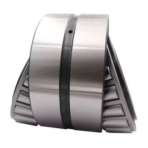 How do tapered roller bearings handle thrust loads in machinery