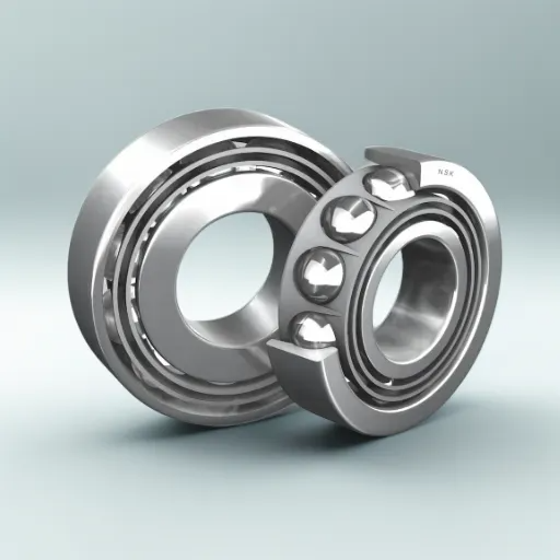 single row angular contact ball bearings