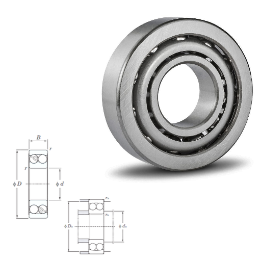 2301- 2300 Self Aligning Standard Angular Contact Ball Bearings