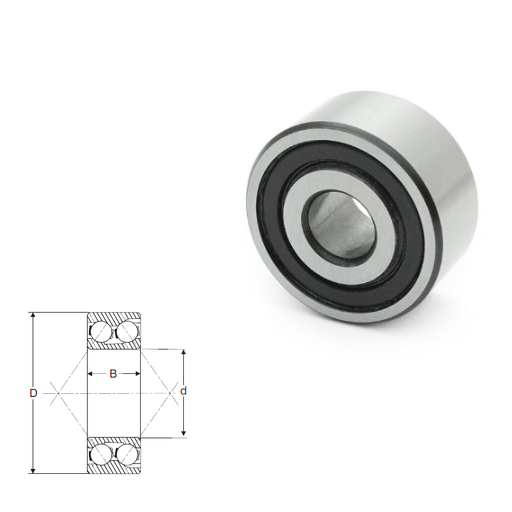 3203 - 3200/5200 Standard Angular Contact Ball Bearings