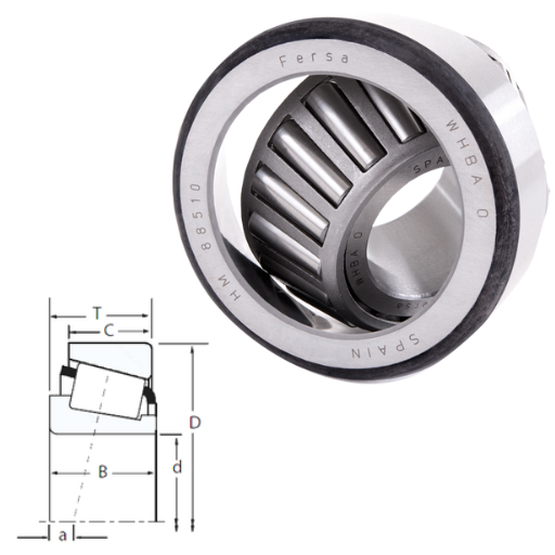LM 12749LM 12710 Bearing
