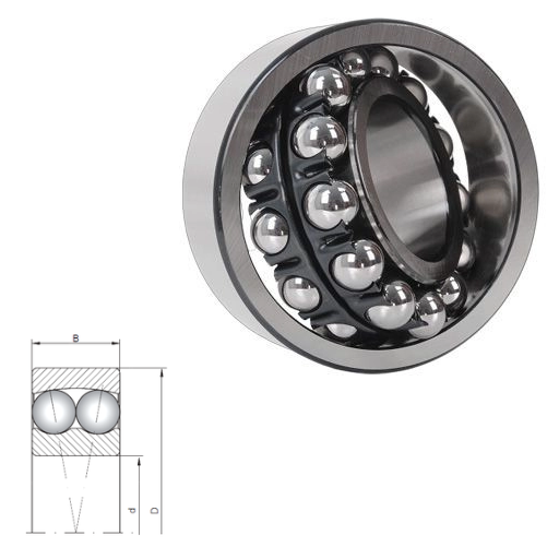 1314 - 1300 Self Aligning Standard Angular Contact Ball Bearings