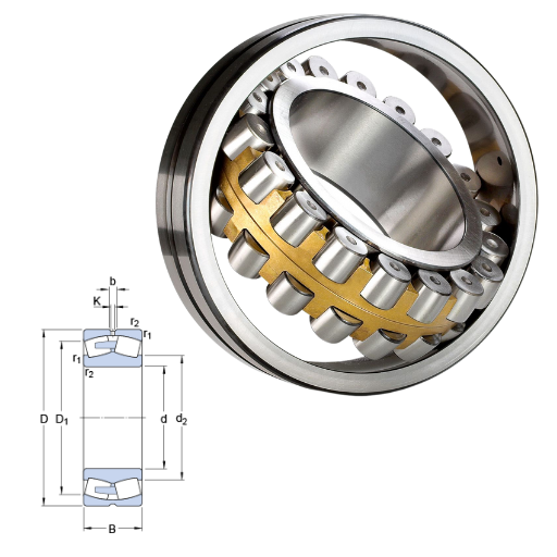 22380 CAW33 - 22300 Series Spherical Roller Bearings