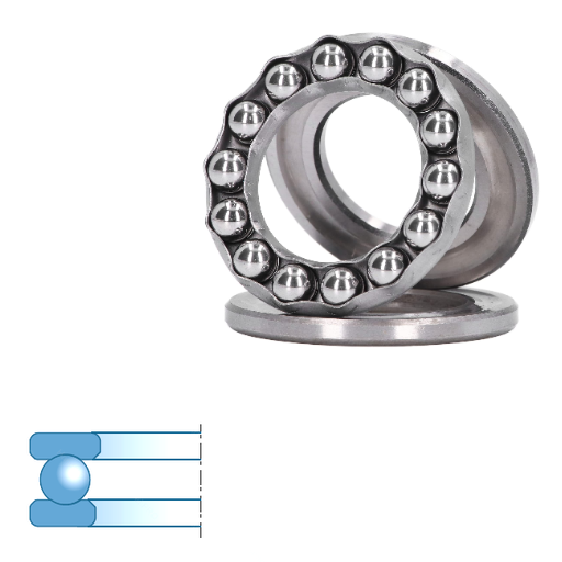 51407 - 51400 Series Heavy Duty Ball Thrust Ball Bearings