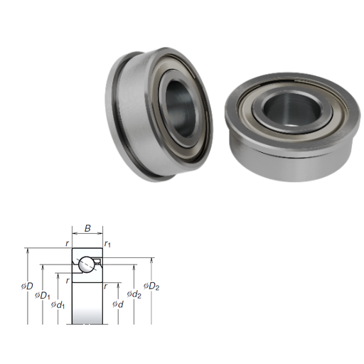 R18 - R Series Miniature / Instrumentation Ball Bearings