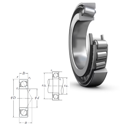 7909CTDULP4 - 7900 Series Extra Light Duty Super Precision Angular Contact Ball Bearings