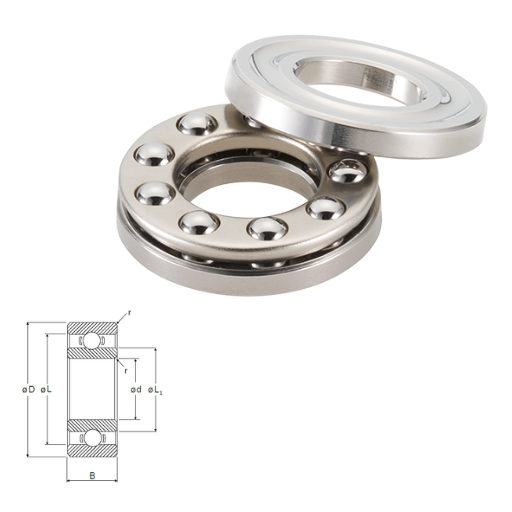 DDR-1340 - DDR Metric R Series Radial Shielded Miniature / Instrumentation Ball Bearings