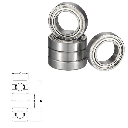 R22 - R Series Miniature / Instrumentation Ball Bearings