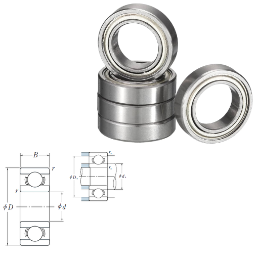R2A- R Series Miniature / Instrumentation Ball Bearings