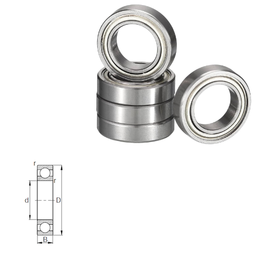 R6 - R Series Miniature / Instrumentation Ball Bearings