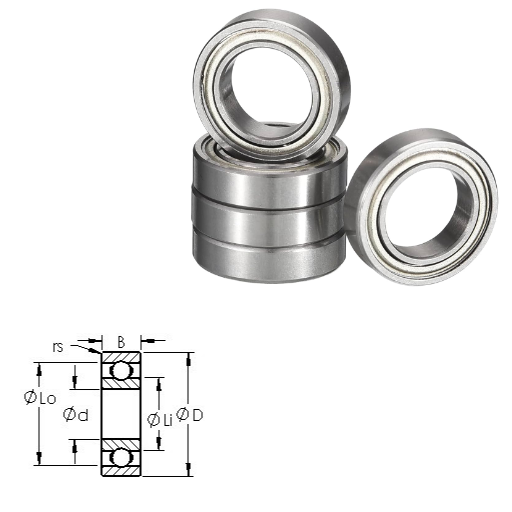 R8 - R Series Miniature / Instrumentation Ball Bearings