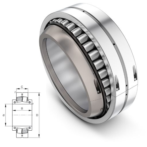231S.1400 - Split Style Spherical Roller Bearings