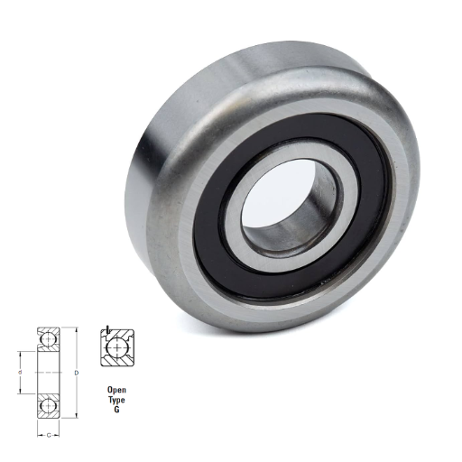 Explore the MG-206-FF - Mast Guide Ball Bearings Catalogue